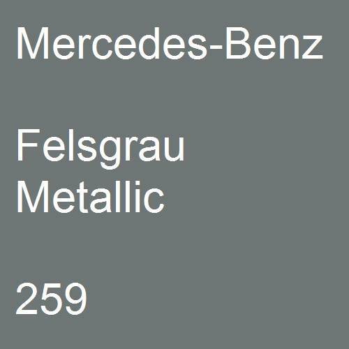 Mercedes-Benz, Felsgrau Metallic, 259.